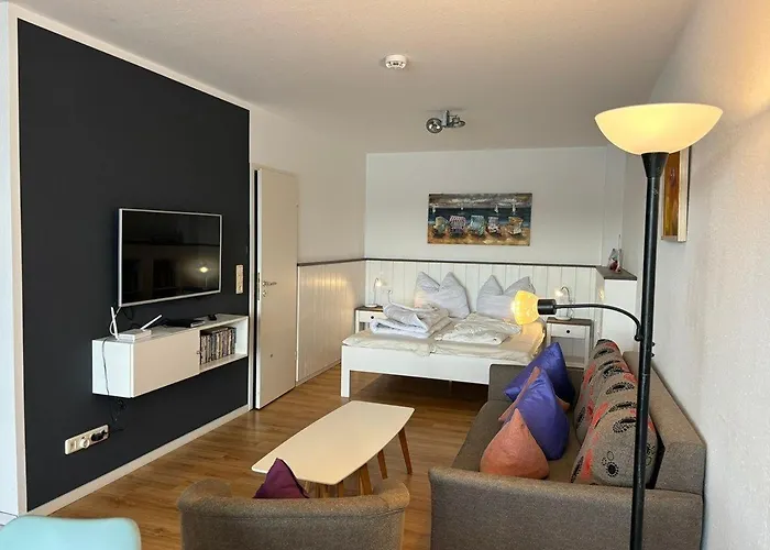 Апартаменты Haus-windjammer-wohnung-22-warderperle